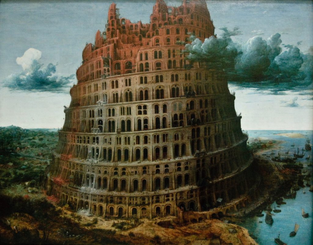 Toren van Babel, Bruegel (circa 1565)